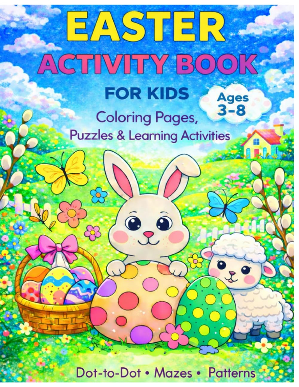 Easter activity book for children aged 3-8. (Play and Learn – Ages 3–5)