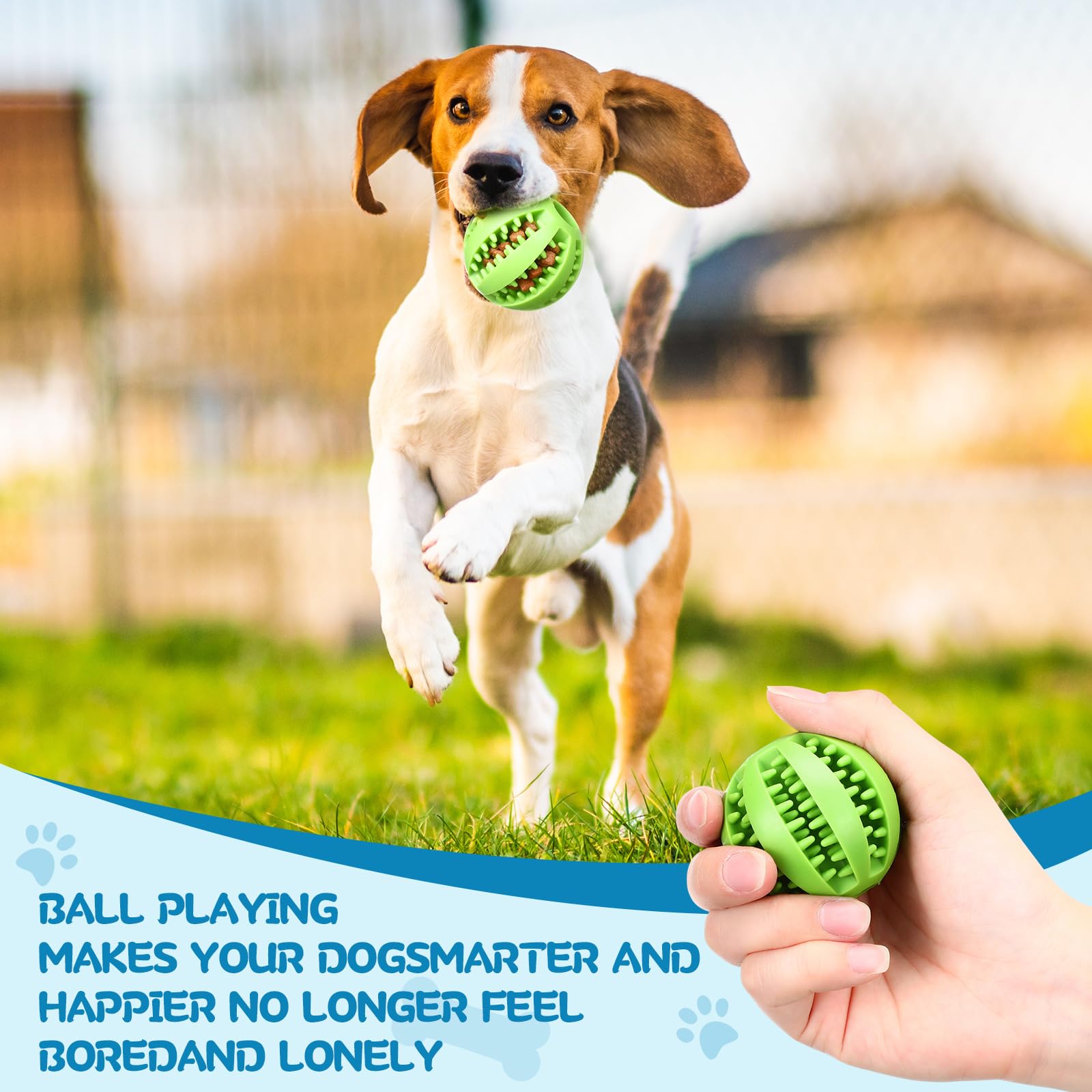 12 bolas de juguete interactivas para perros, juguetes de rompecabezas interactivos para perros, dispensadores de bolas para dentición, enriquecimiento para masticar aburrimiento y juego