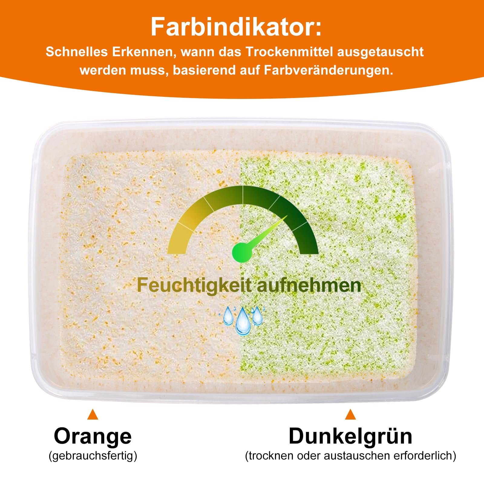 1000 g di gel di silice fiori di essiccazione cristalli (1, chilogrammi)