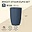 Wheat Straw Cups 6 PCS Good Alternative to Plastic Reusable Cups 12 oz Unbreakable Drinking Cup Reusable Dishwasher Safe Water Plastic Glasses Navy Blue