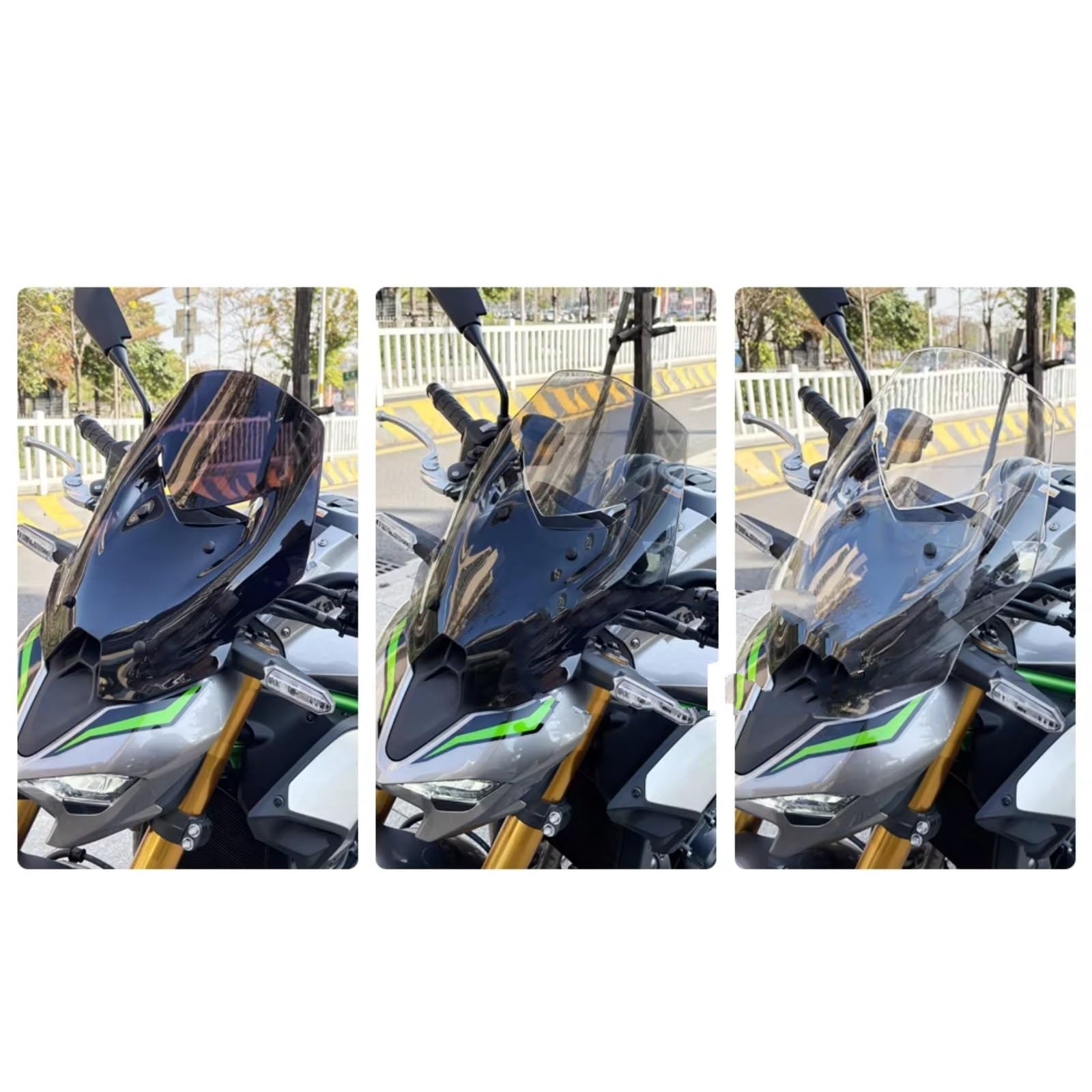 Compatible Avec Pour Z900 SE 2025 2026 Pare-brise Avant De Moto Pare-brise Déflecteurs De Vent Accessoires De Protection