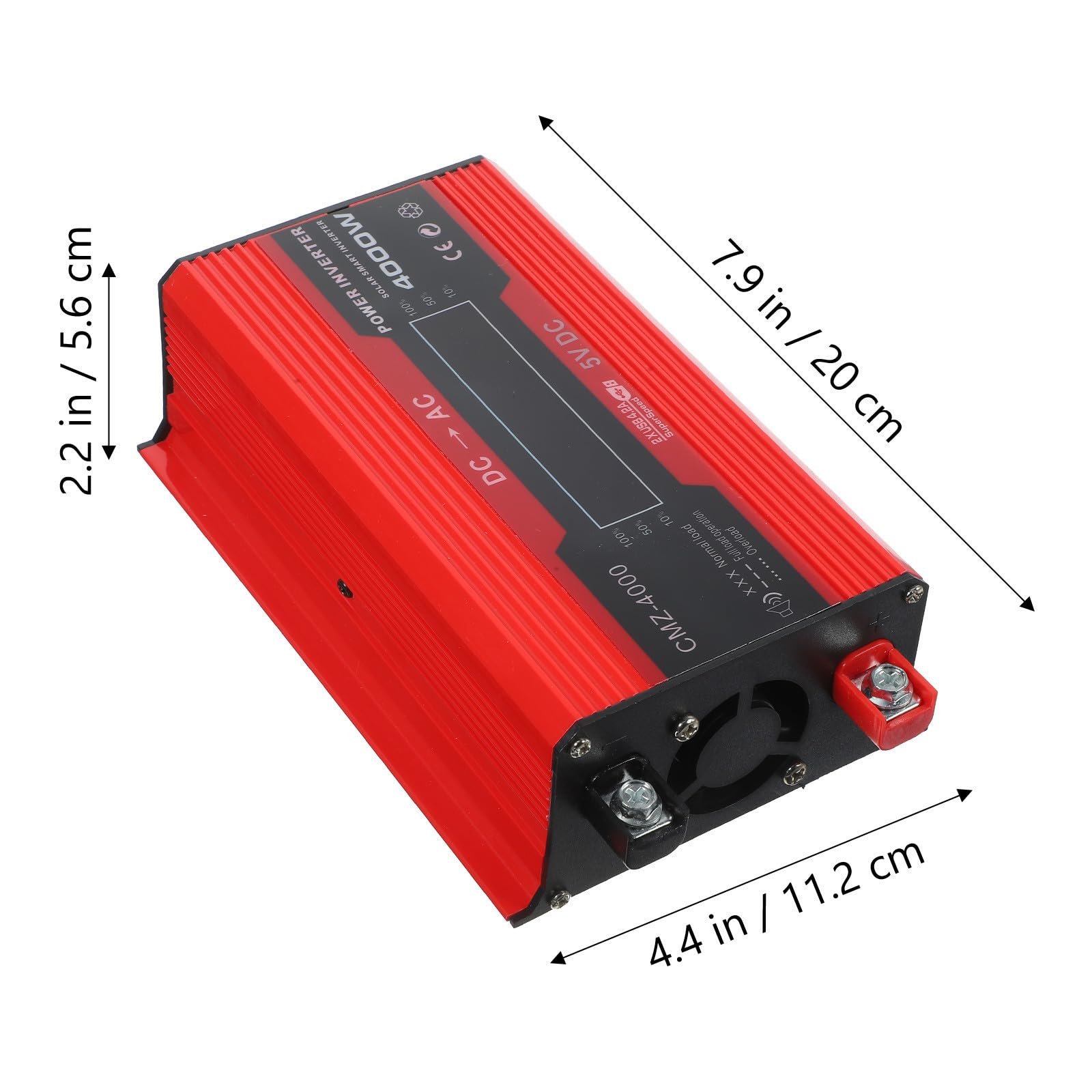 Inversor para Pantalla a LCD 4000w 12v 220v con Coche