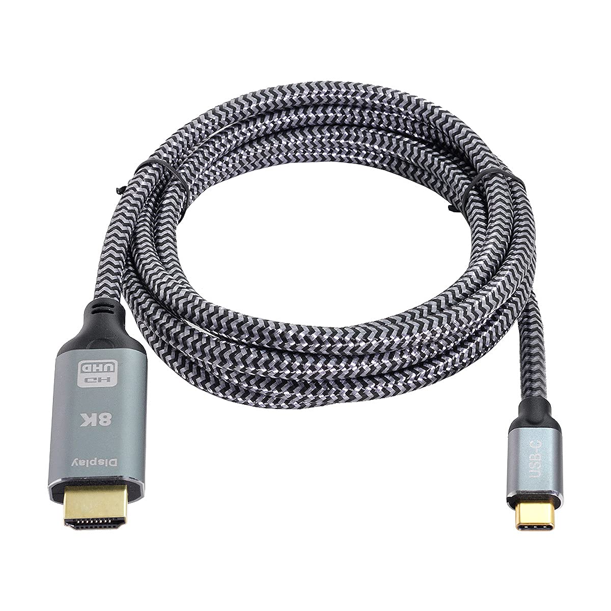 cablecc USB4 USB-C Type-C Source to HDMI 2.0 Display 8K UHD 4K DP to HDMI Male Monitor Cable Connector 1.8m 6ft