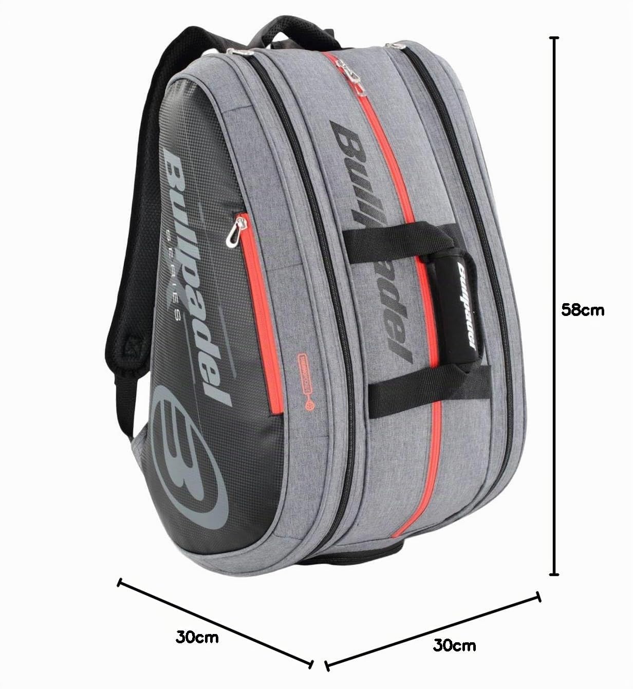 Bullpadel Tavolozza anteriore S Grigio