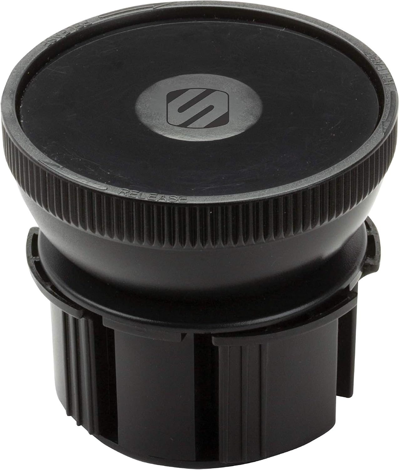 Scosche CUPBASE-SP1 CupMount Phone Holder Adapter Compatible with Suction Cup Mounts for Mobile Devices, Convenient and Adjustable, Black