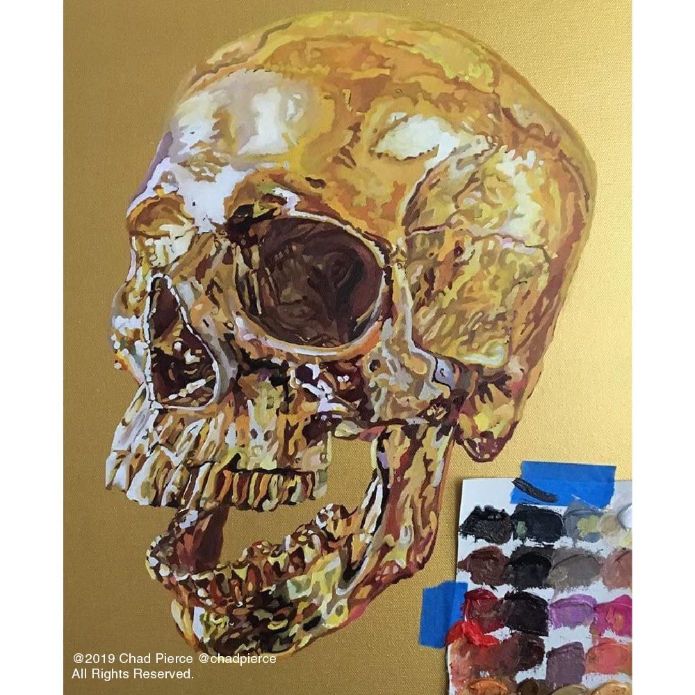 Amazon.co.jp: Fredrix Metallic Stretched Canvas, Gold, 9 Inches by