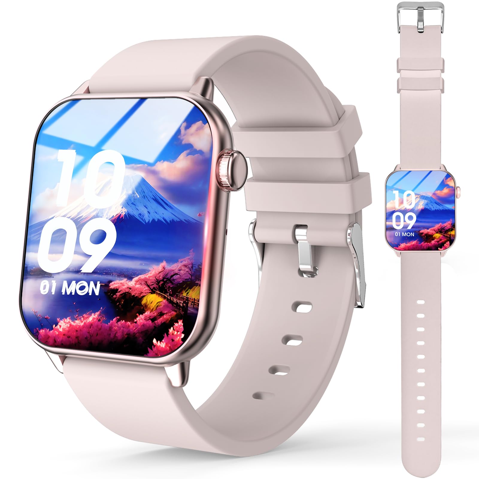 Amazon | スマートウォッチ AMOLED画面【2025性能最強モデル】通話機能