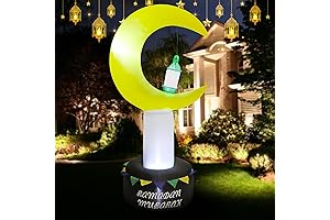6.7FT Ramadan Moon Inflatable Decorations