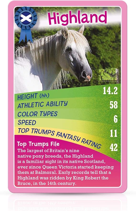 Top Trumps Horses, Ponies, and Unicorns