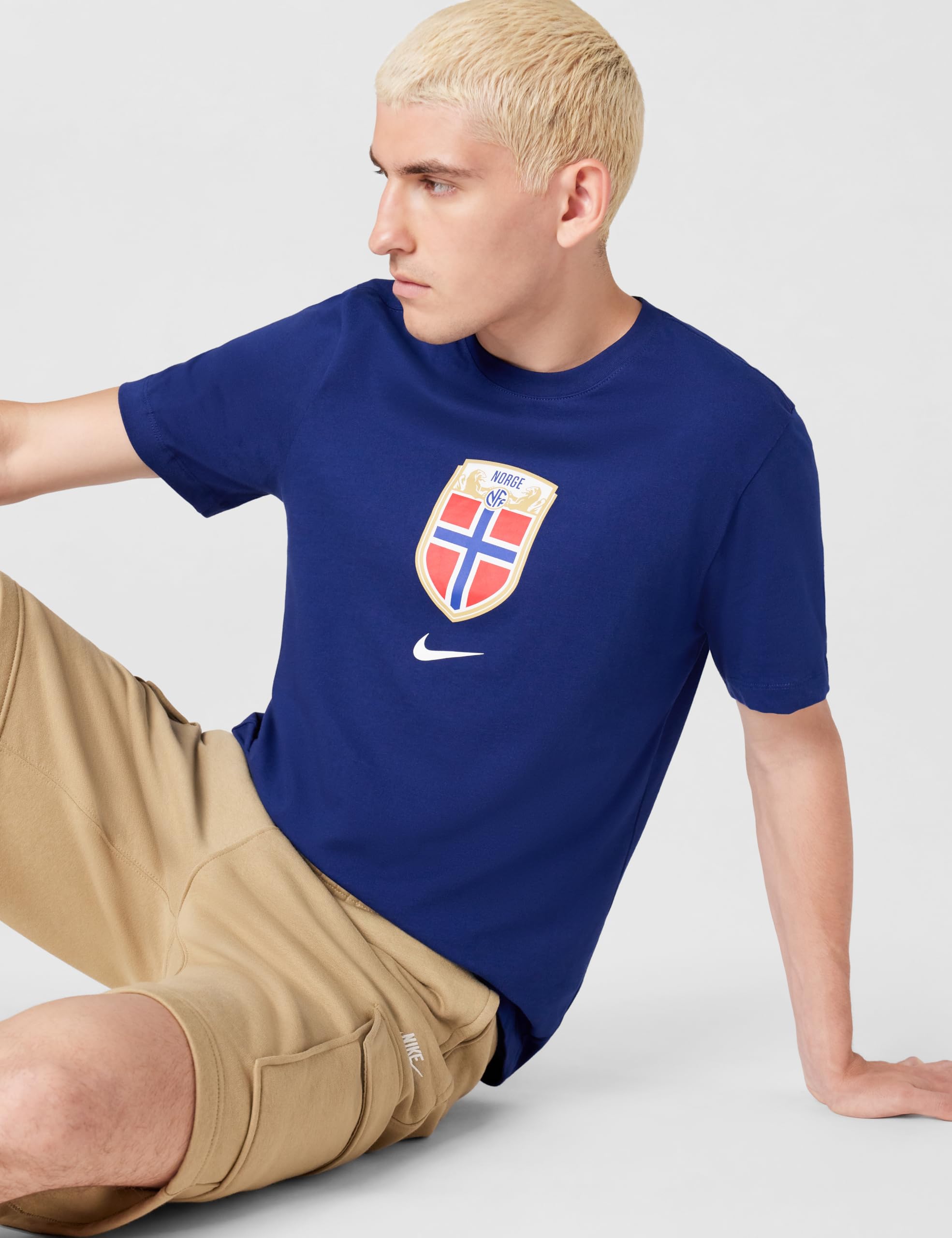 NIKE Koszulka Mężczyźni Nike Crest Tee - Norwegen