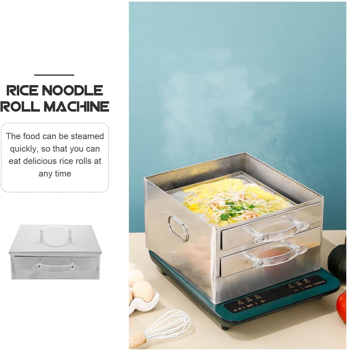 新発売] 蒸し料理を、もっと身近に。食洗機OKの“使い倒せる盆ざる”登場 | 株式会社ビーワーススタイルのプレスリリース 小型ライス麺類ロール蒸し器 ステンレス製引き出し式蒸し機 1台 家庭 ホテル レストラン向け高速蒸し調理キッチン用品