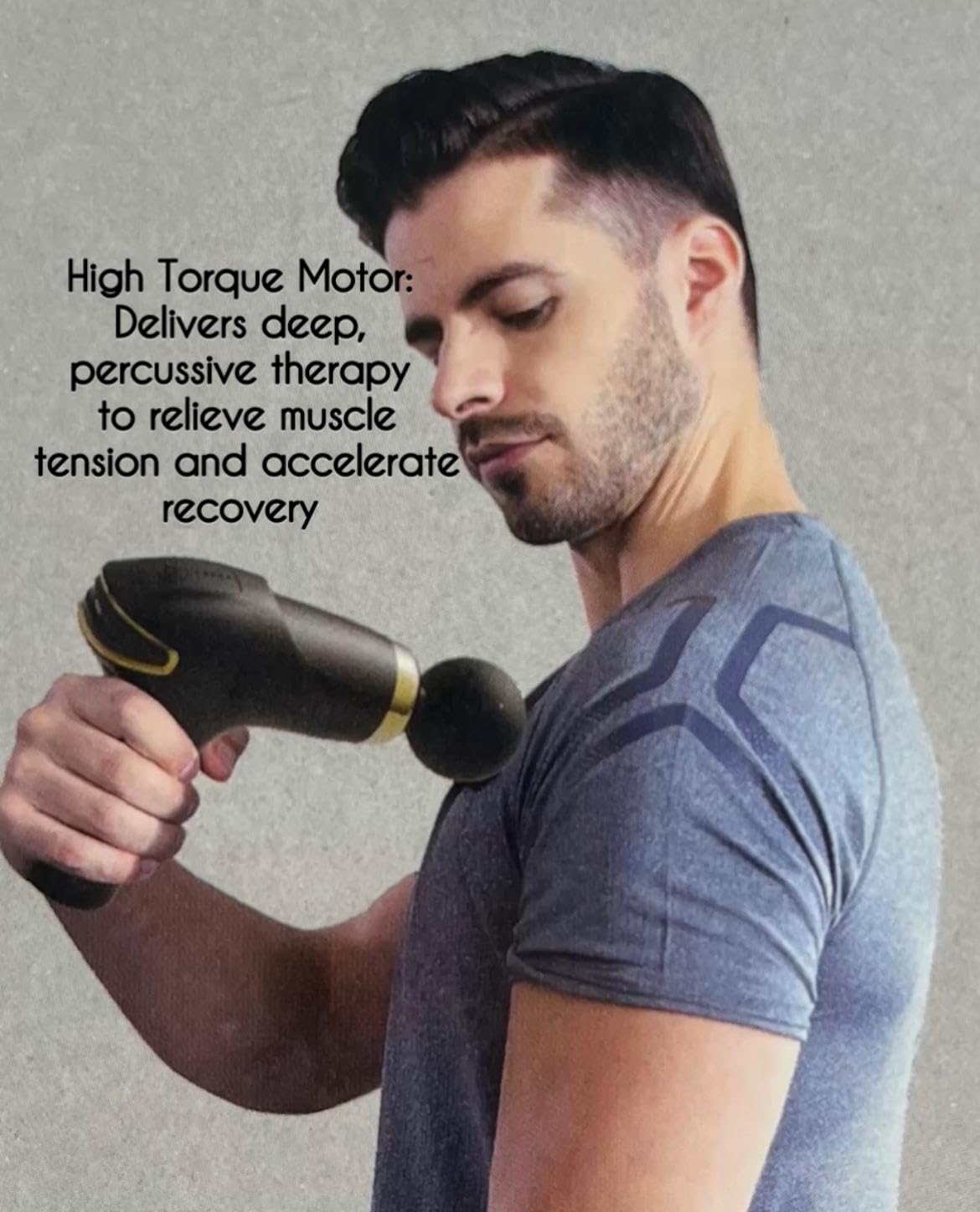 Gun cargo cargo machine for pain relief - body, neck, shoulders, back, weapons and foot cargo - 8 head attachment Gun cargo cargo machine for pain relief - body, neck, shoulders, back, weapons and foot cargo - 8 head attachment