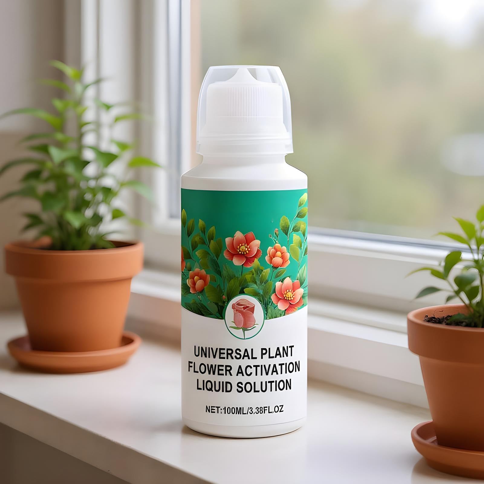 Alimento Para Flores Cortadas | Líquido 100 ml Nutrientes Hidropónicos | Suministros De Jardinería Para Césped Hidroponía Y Vitalidad De Macetas Interior Exterior