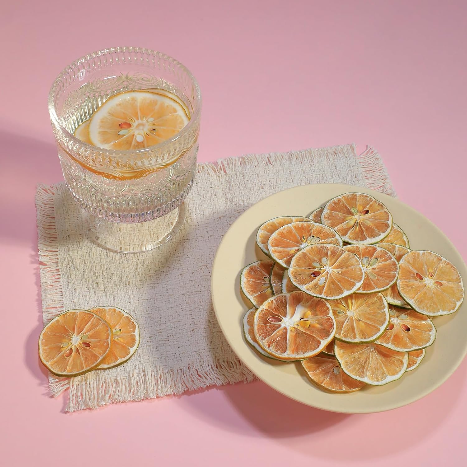 3 Packs Of Dried Lemon Lime And Orange Slices Cocktails Baking Fruit Tea Slow Cookers Garnishes Scented Candles And More Kosher Certified Vegan Gluten-Free Sugar-Free No Additives