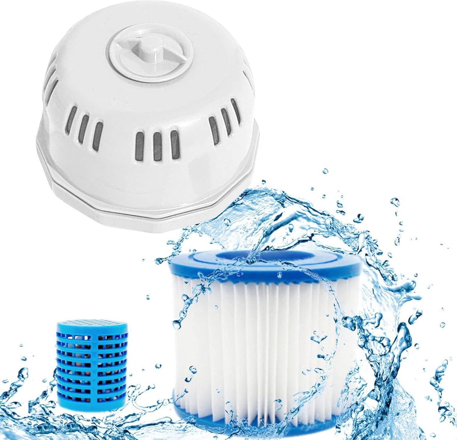 Pool Filter Cartridges, Hot Tub Filter Holder Set, Filter