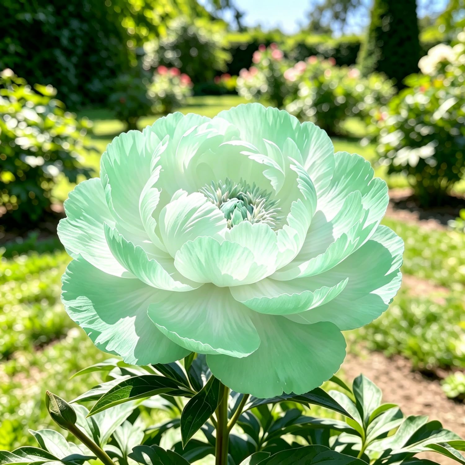 Peony : Vibrant and Colorful Flowers, Long-Lasting Bloom, Drought-Tolerant, top Choice for patios and Balconies Hardy Perennial, Excellent Display-100pcs-B — image 1