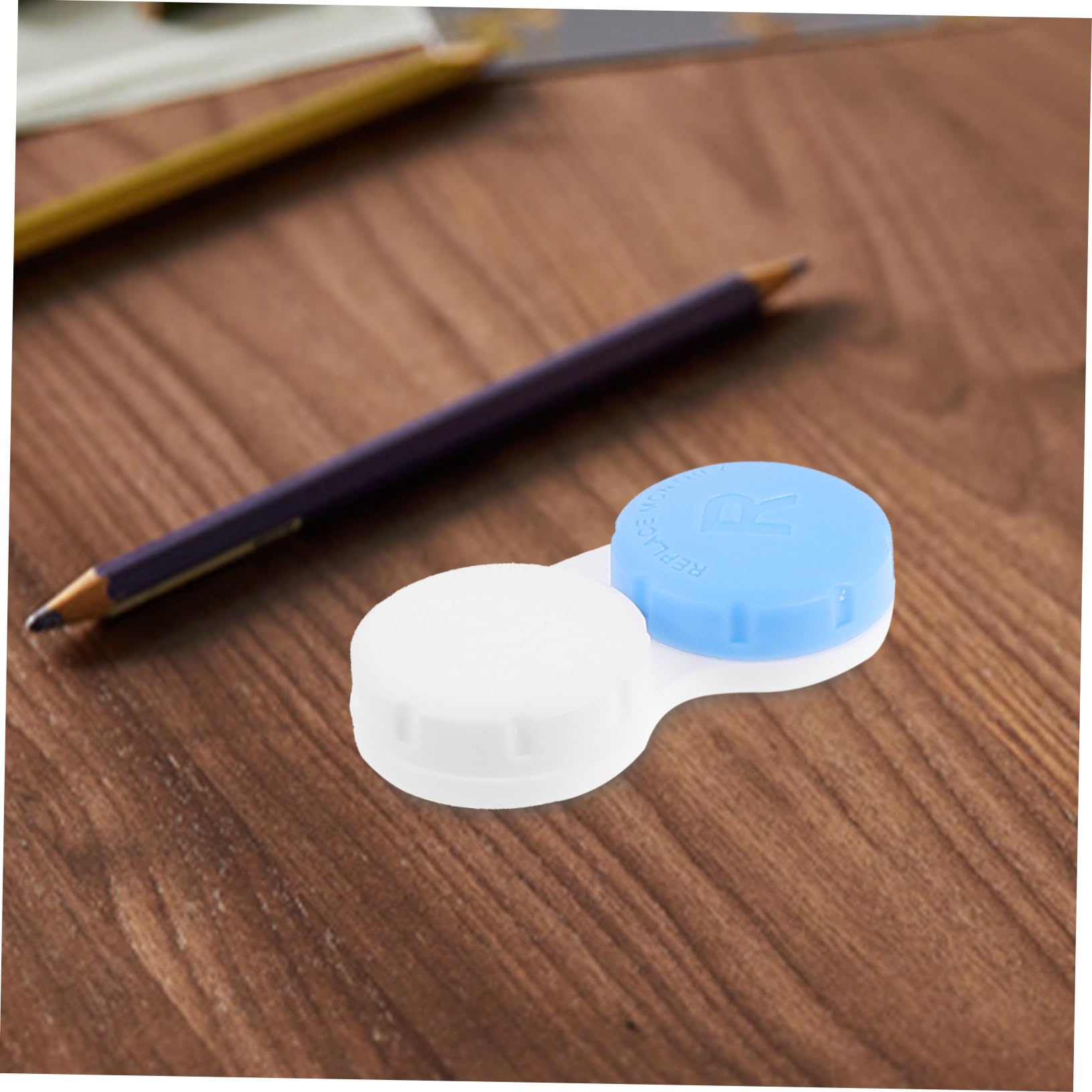 BESTYASH 5 Set Custodia Per Lenti A Contatto Organizzatore Caso Chiaro Adorabile Organizer Per Obiettivi Occhio Astuccio Porta Lenti A Contatto Da Viaggio Plastica 12 Pezzi*5