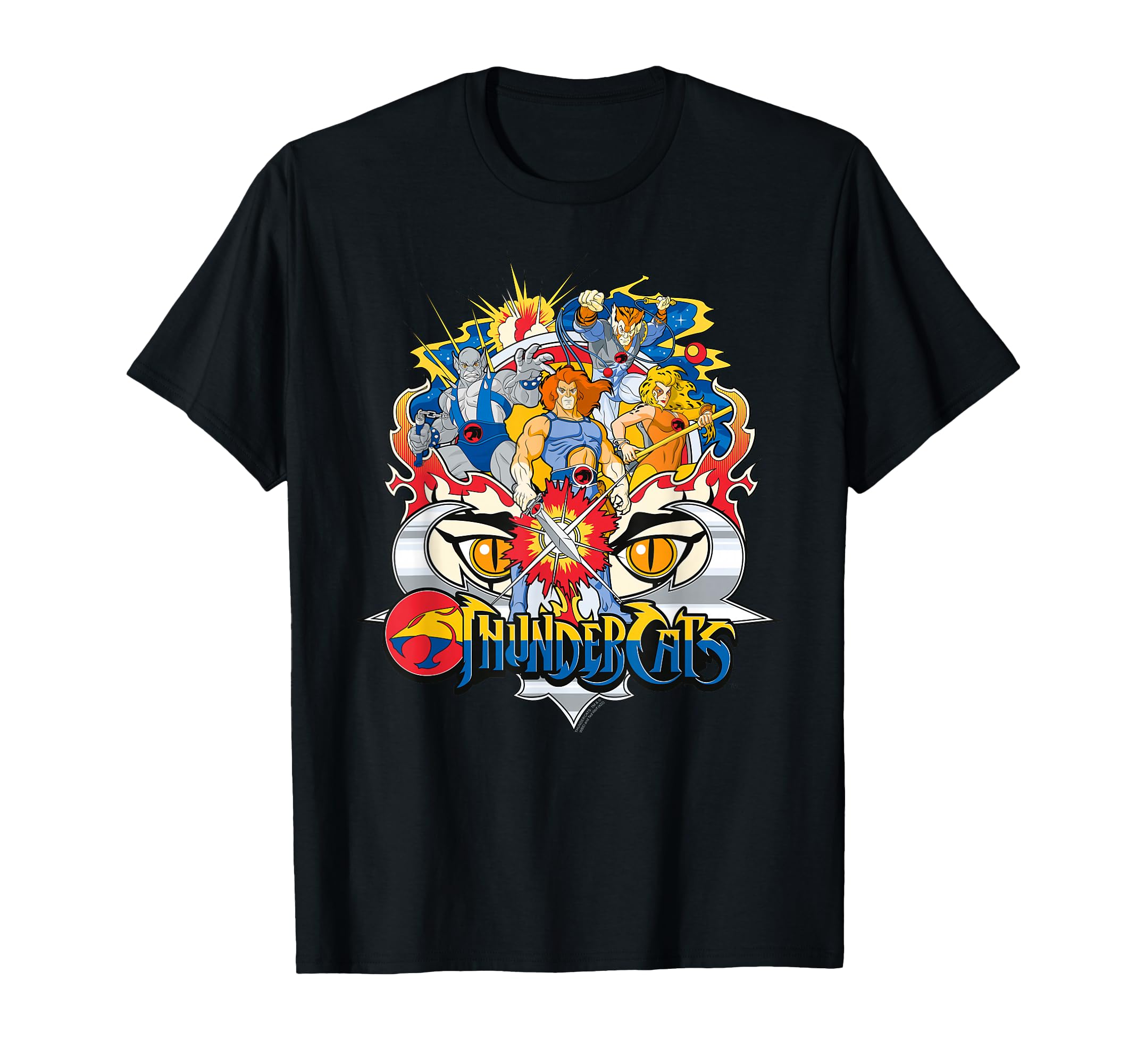 Thundercats In Action Group Shot T-Shirt