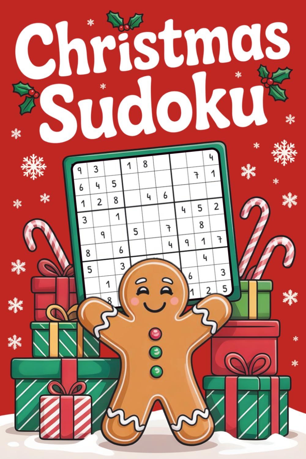Stocking Stuffers For Teen Girls: Christmas Sudoku: Fun and Festive Holiday Puzzles for Teens Ages 16-18