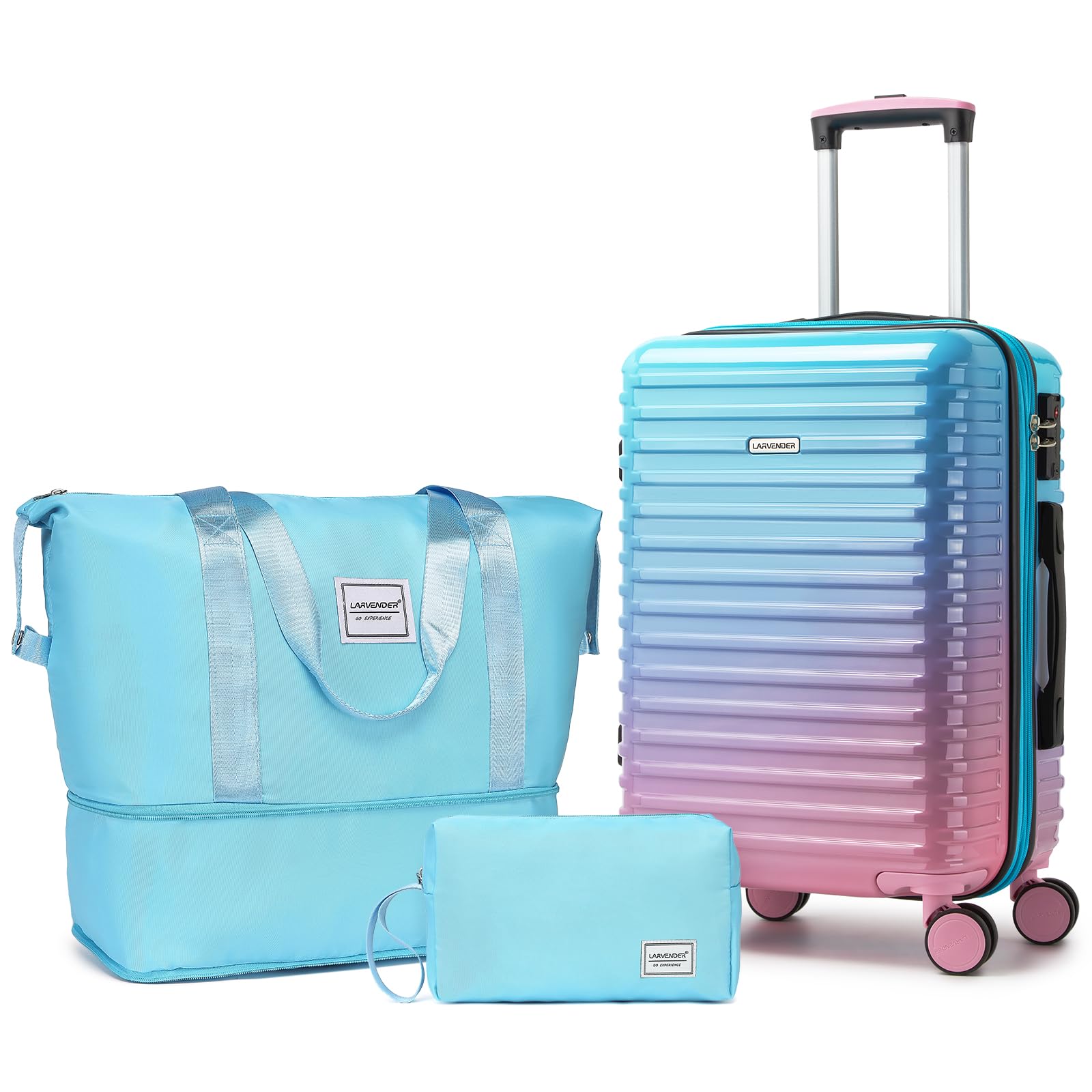 LARVENDER Cotton Candy Carry-On