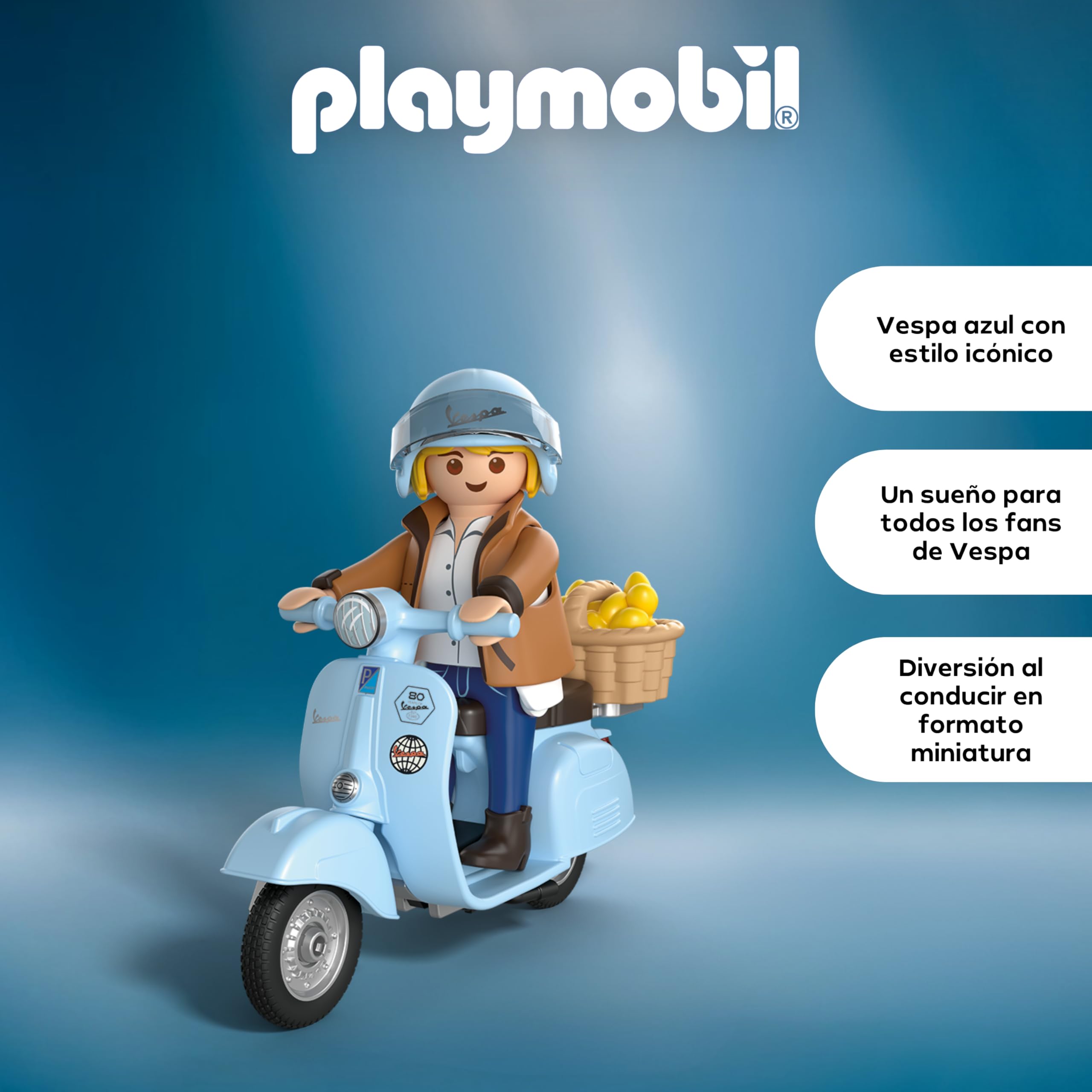 PLAYMOBIL | Vehículos | 80 años de Vespa: Estilo icónico