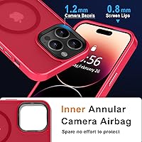 Vista 731 de MOCCA - Funda magnética resistente para iPhone XR de 6.1 pulgadas, compatible con MagSafe, funda con protección contra caídas de grado militar