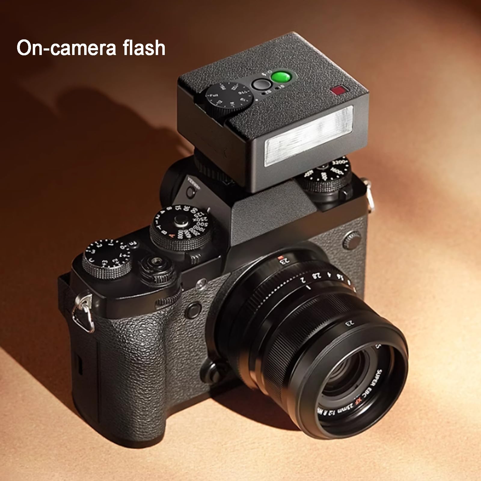 Flash Integrado, Mini Flash Speedlite, Temperatura De Color De 6500K ± 200K, 7 Niveles De Potencia (1/64~1/1), Control Óptico S1/S2, Zapata De Contacto Único, para Cámaras DSLR