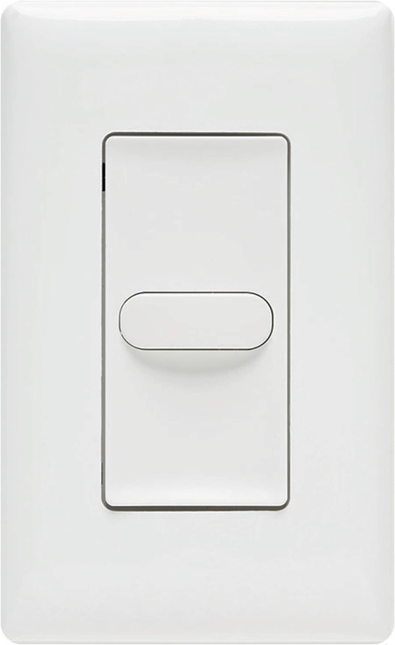HUBBELL LIGHTING Low Voltage Momentary Switch LVSM1NPWH, White