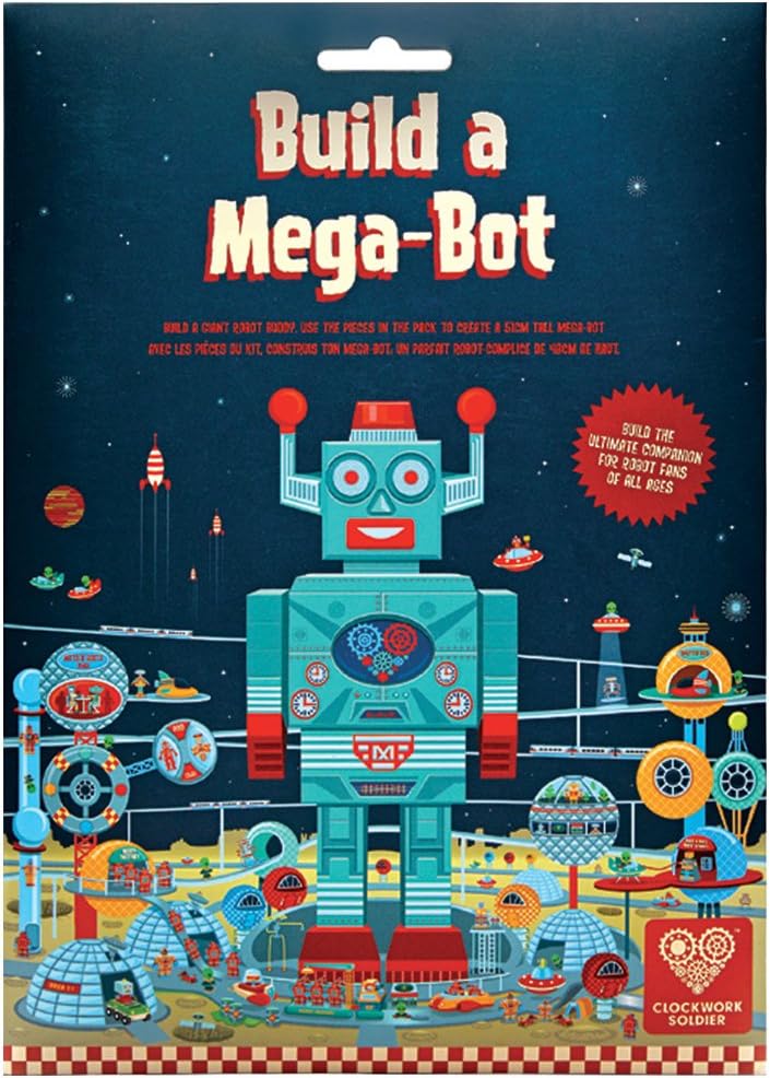 Clockwork Soldier Build A Mega-Bot - Arts and Crafts for Kids