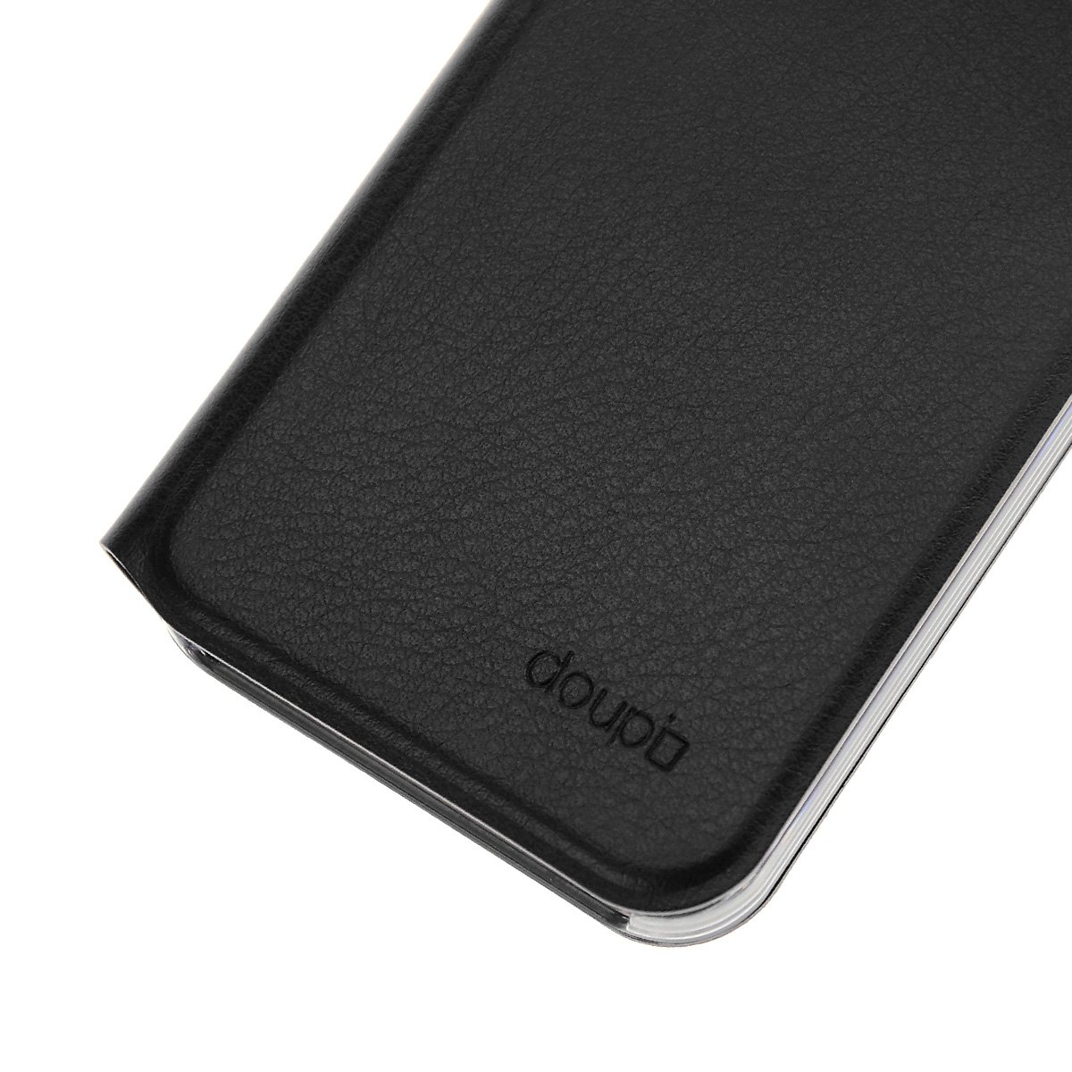 doupi Flip Cover for iPhone 4 / 4S, Magnet Protective Flip Case Book Style Screen Protector Stand, black, iPhone 4/4S - Image 2