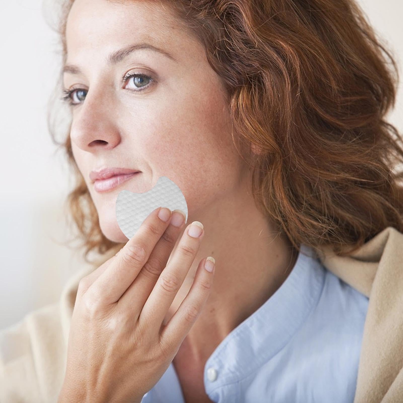 300/600 Pieces Face Pads Cleansing Cotton, Cotton Rounds Facial Pads - Natural Soft Facial Rounds for All Skin Types Travel Friendly Reusable Gentle Daily Care - 4