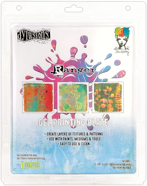 Ranger Gel Plate, Synthetic Material, 24 x 1 x 30 cm
