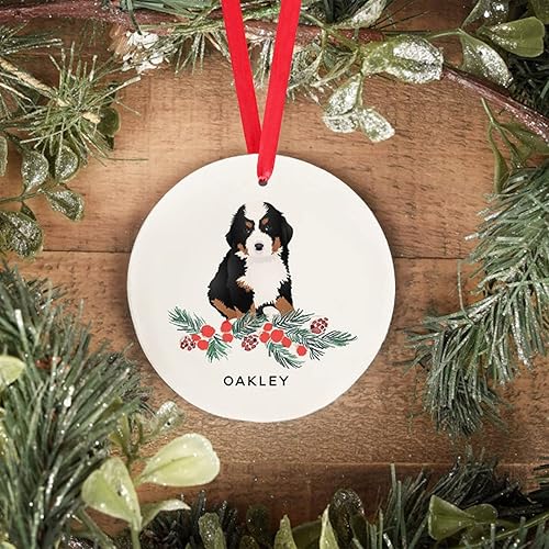 Vista 8 de Adorno Golden Retriever, adorno personalizado para perro, adorno personalizado Golden Retriever, regalo del propietario de Golden Retriever, Golden