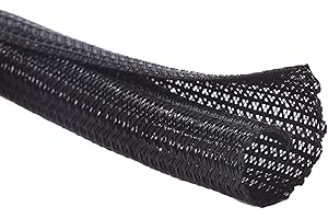 Protect Your Cables with Alex Tech's 1/2" Cable Sleeve: 25ft of Premium Wire Protection