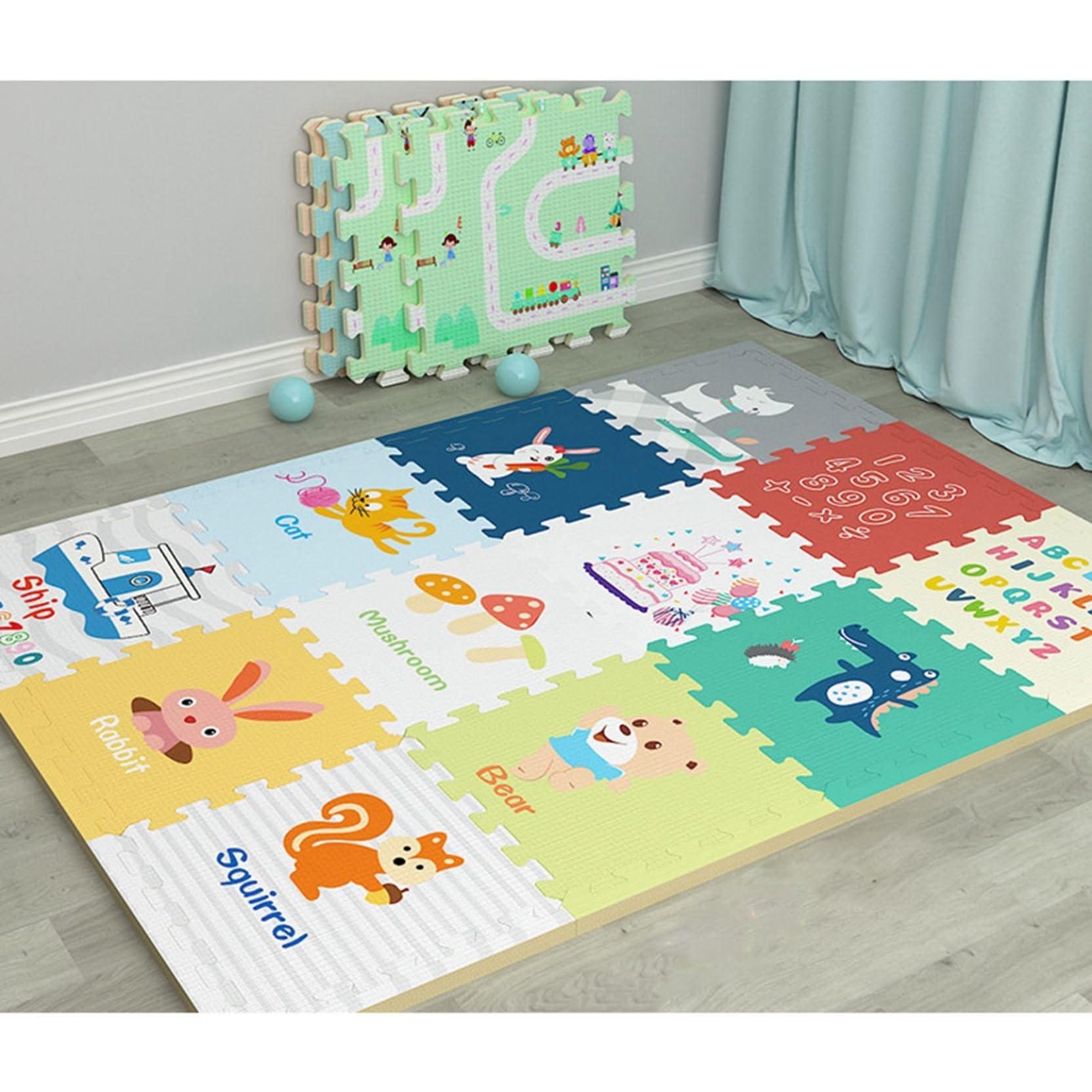 Amazon.co.jp: ジョイントマット タイルカーペット 57*57CM カーペット 