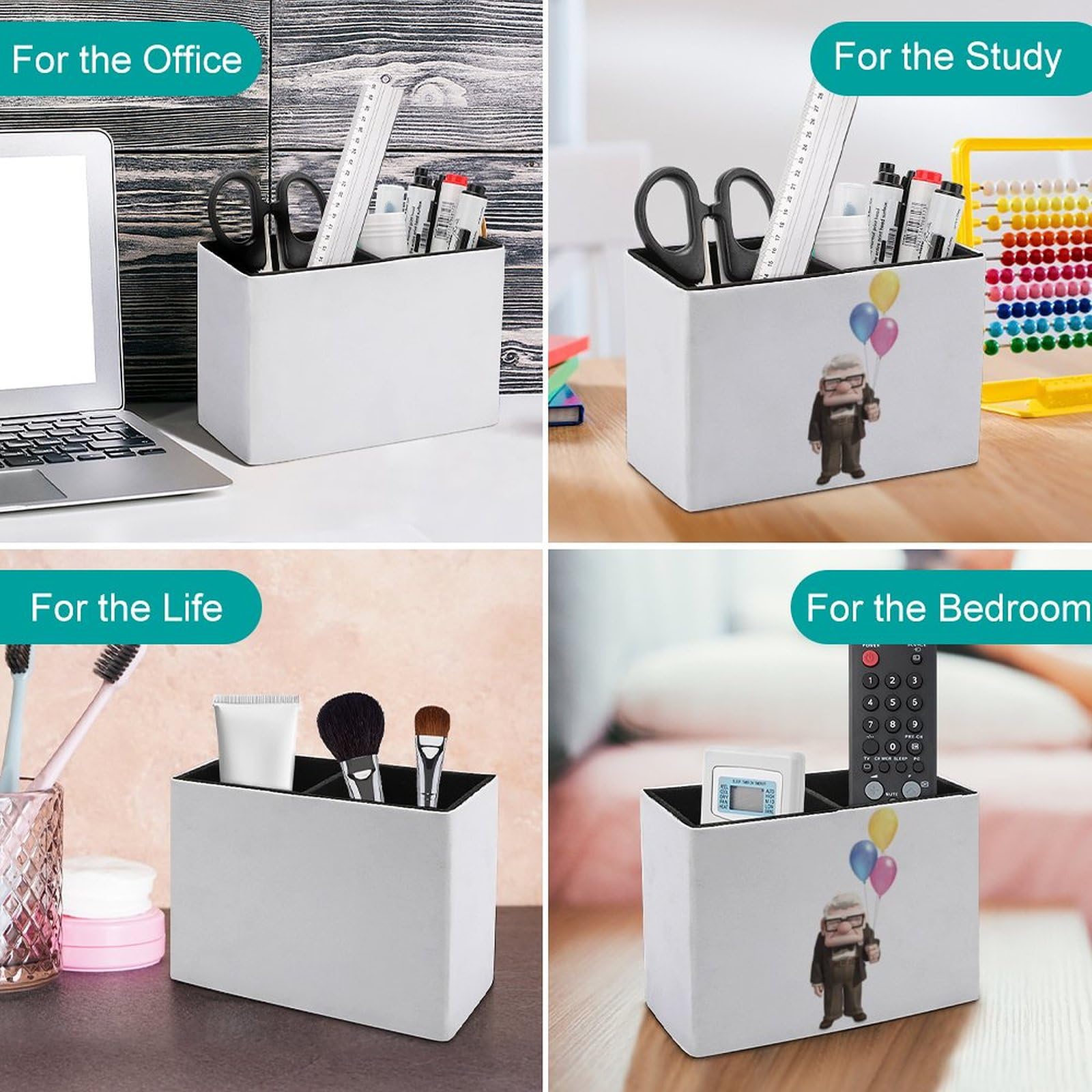 Amazon.co.jp: ペン立て カールじいさんの空飛ぶ家 ペンスタンド