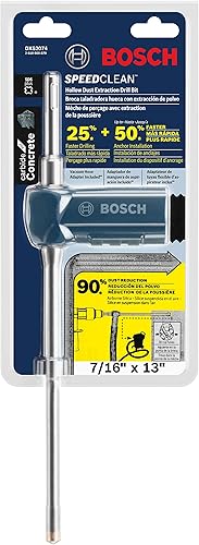Miniatura 13 de Bosch DXS2094 9/16 pulg. x 15 pulg. SDS-Plus Speed Clean Dust Extraction Bit