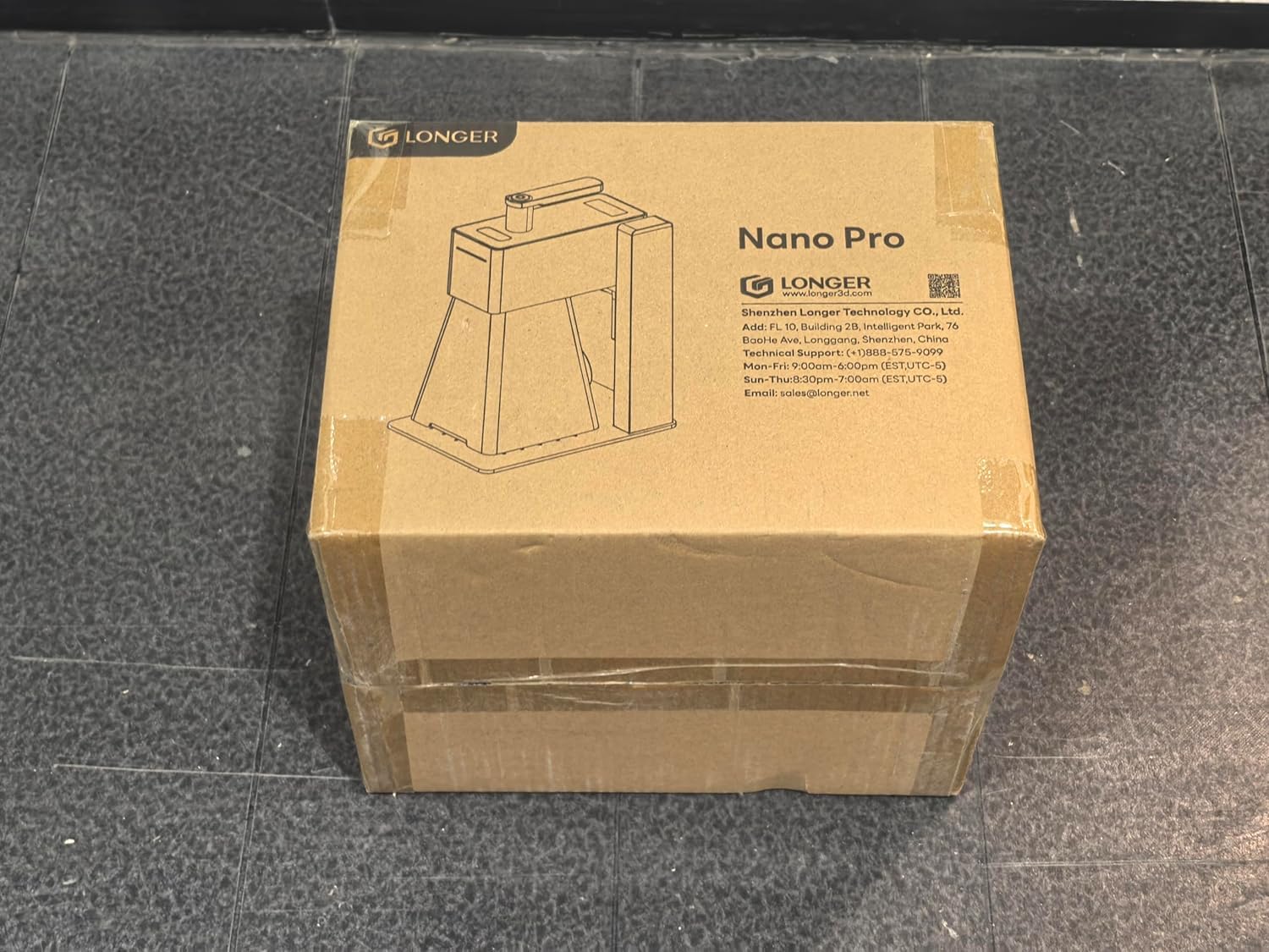 LONGER Nano 6W Lasergravierer, Tragbare Lasergravurmaschine 5000 mm/s, 0,05 mm Präzision, Laser Cutter für Holz, Leder, Acryl, Metall, Keramik, DIY Projekte und personalisierte Geschenke