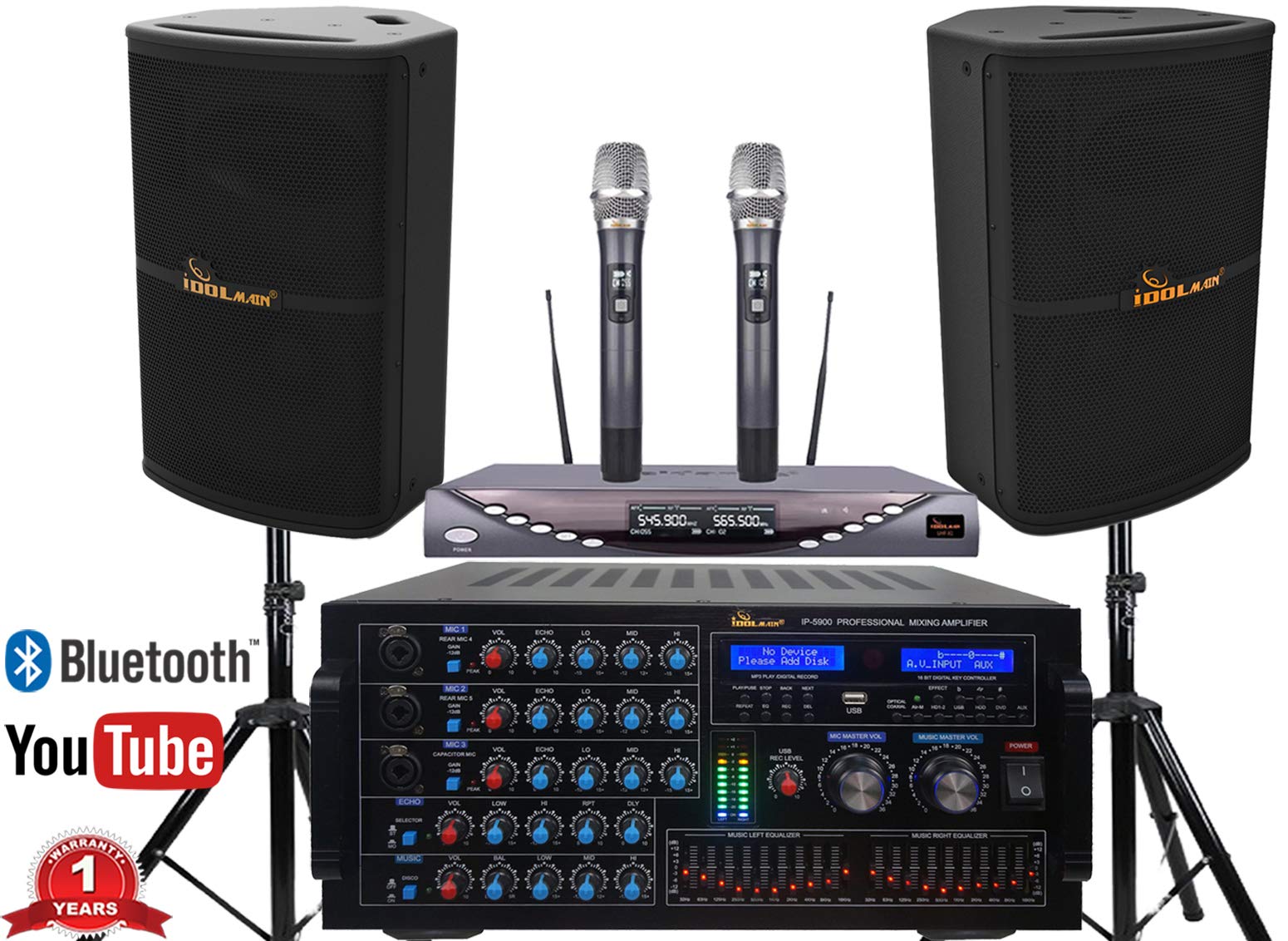 Buy NEW Karaoke System IDOLmain 6000W Professional Karaoke Mixing