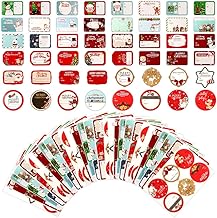 Pack of 240 Christmas Stickers Self-Adhesive for Labelling Stickers Tags Stickers Christmas Stickers Labels Gift Stickers Packaging