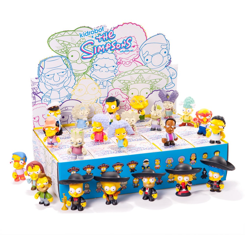 Kidrobot Simpsons Collectible Mini Figure - Series 2 (Styles Will