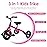 YGJT 3 in 1 Tricycle for Toddlers Age 2-5 Years Old, Folding Kids Balance Bike with Adjustable Seat and Removable Pedal, Toddler Bike Ride-on Toys for Infant, Gifts for Baby Boys Girls Birthday(Pink)