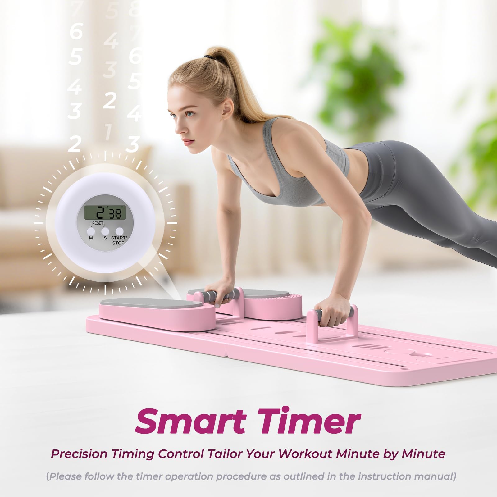 Amazon.com : Multifunctional Pilates Board, Pilates Reformer Sets