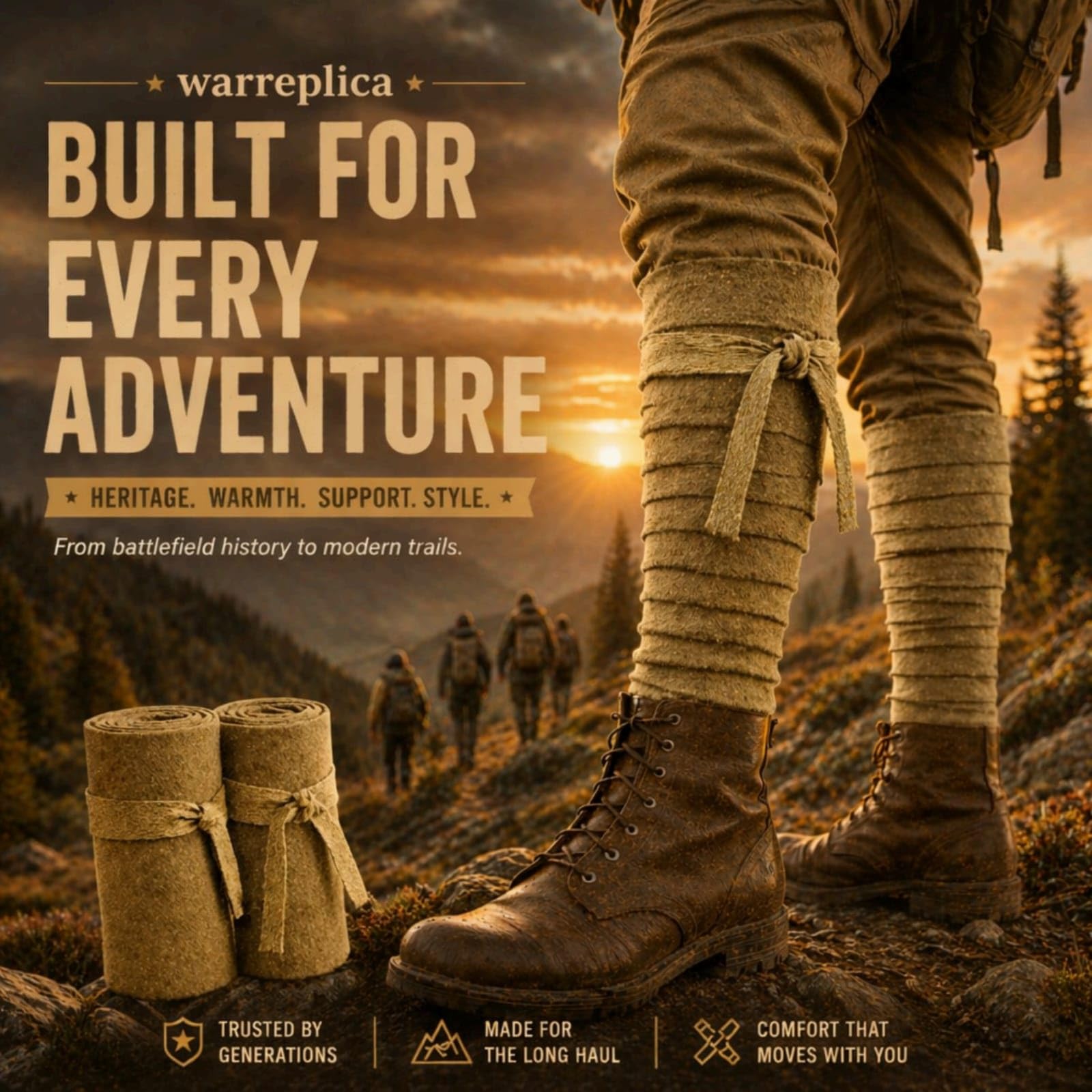 warreplica Britannico WW1 Lungo Stucchi. mollettiere