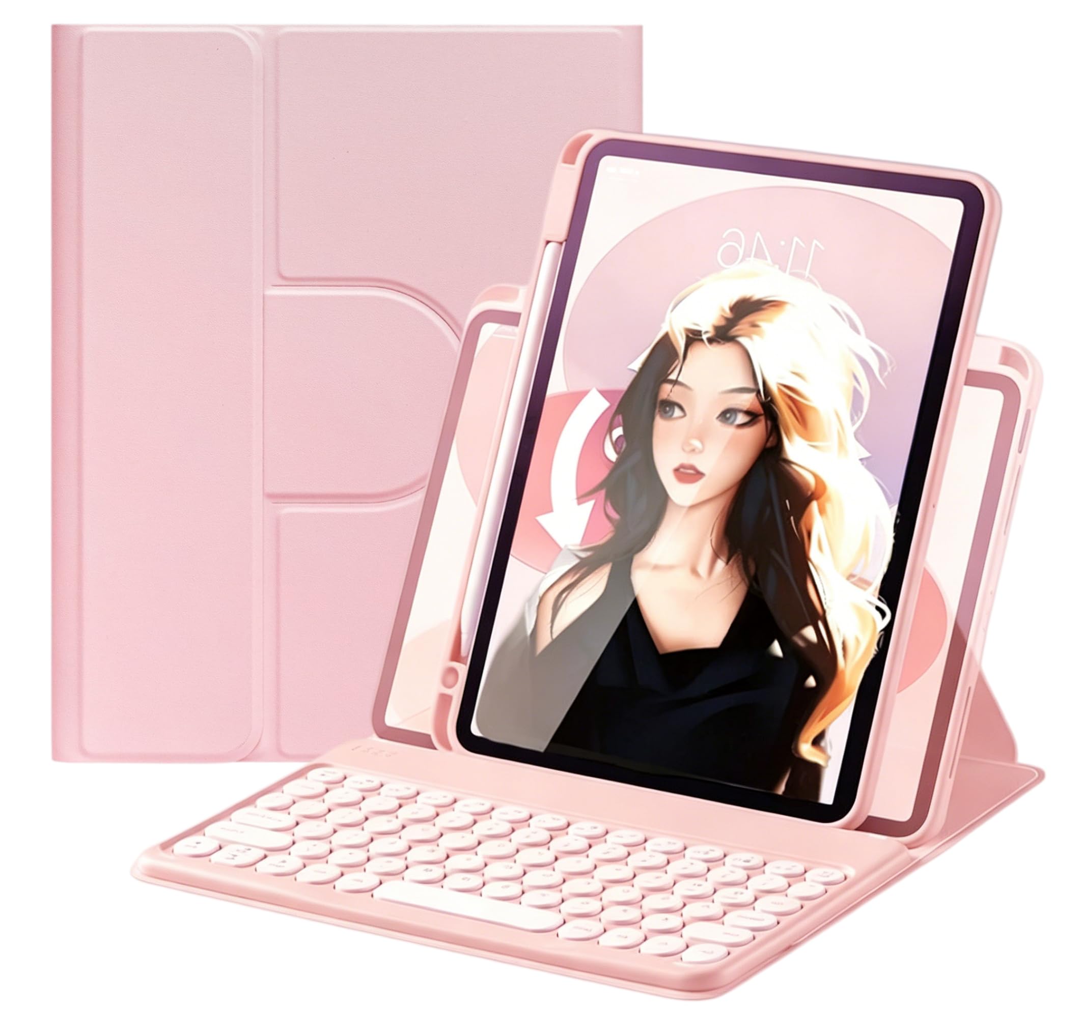 Amazon | iPad A16 第11世代/10世代 用 キーボード ケース for iPad