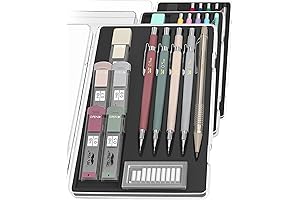 Mr. Pen 5-Size Set of Green Mechanical Pencils