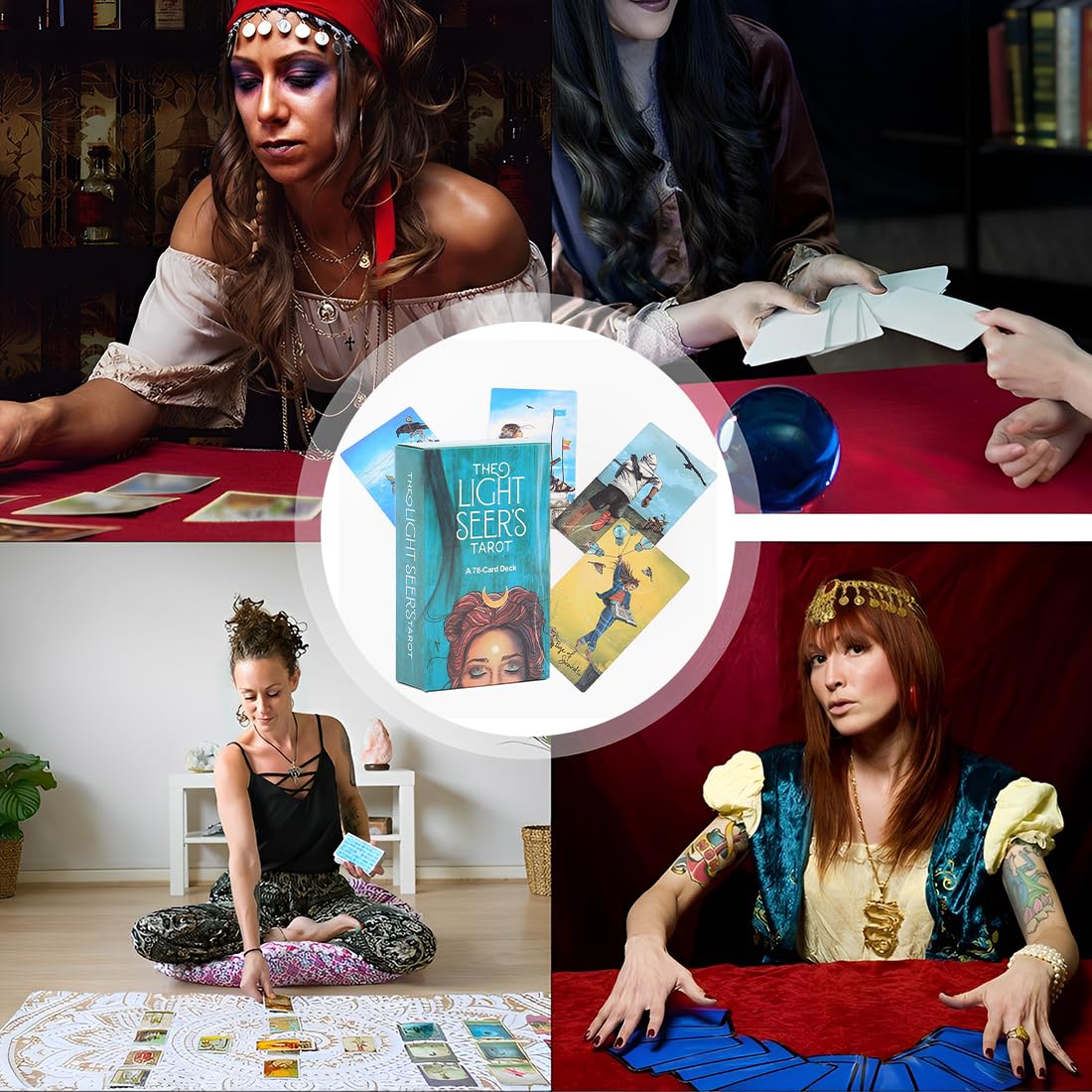 The Light Seer'S Tarot Cards Family Party Prophecy Divination Board Games – buy at low prices in the online store