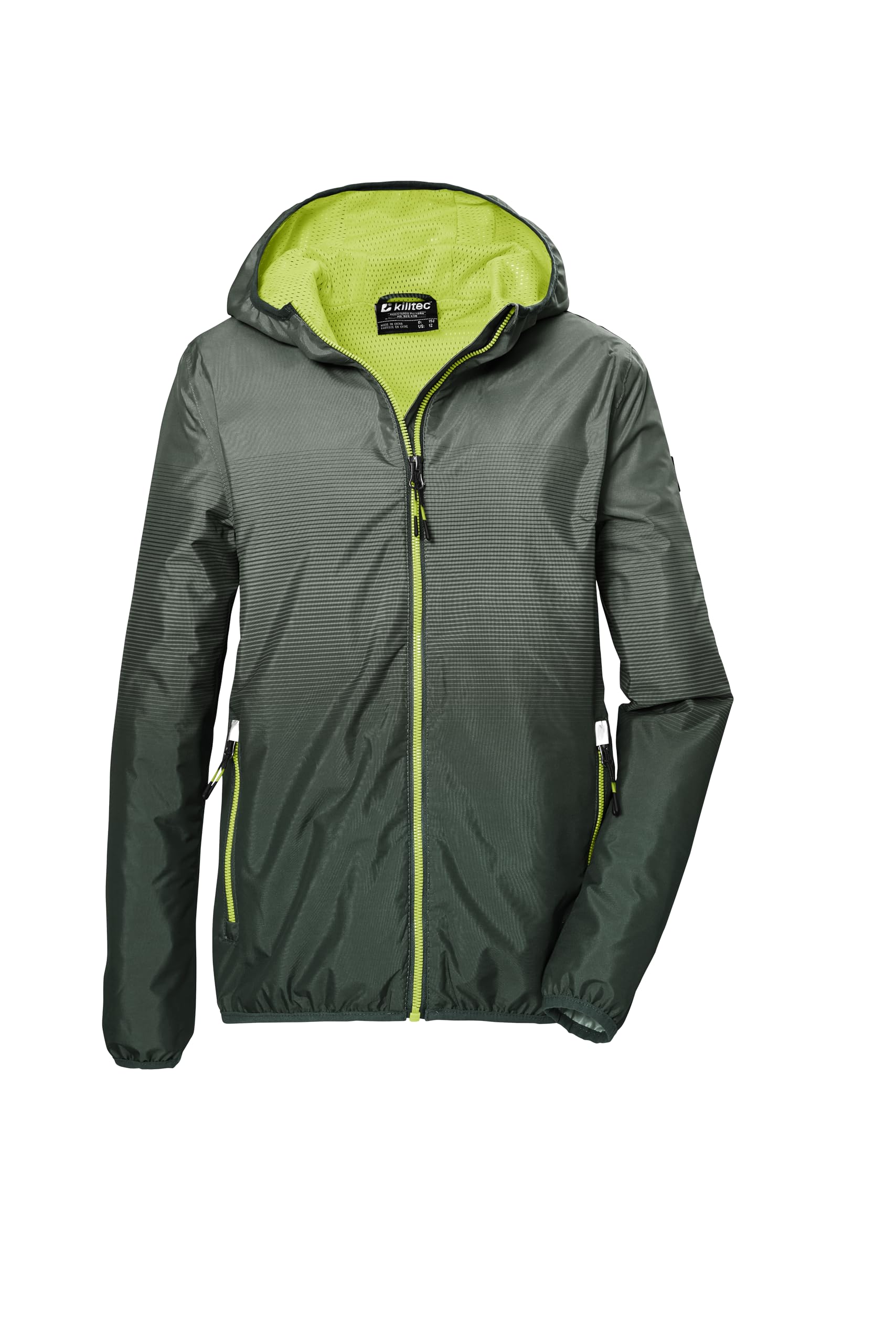 Killtec Jungen Kos 139 Bys Jckt Funktionsjacke/Regenjacke mit Kapuze