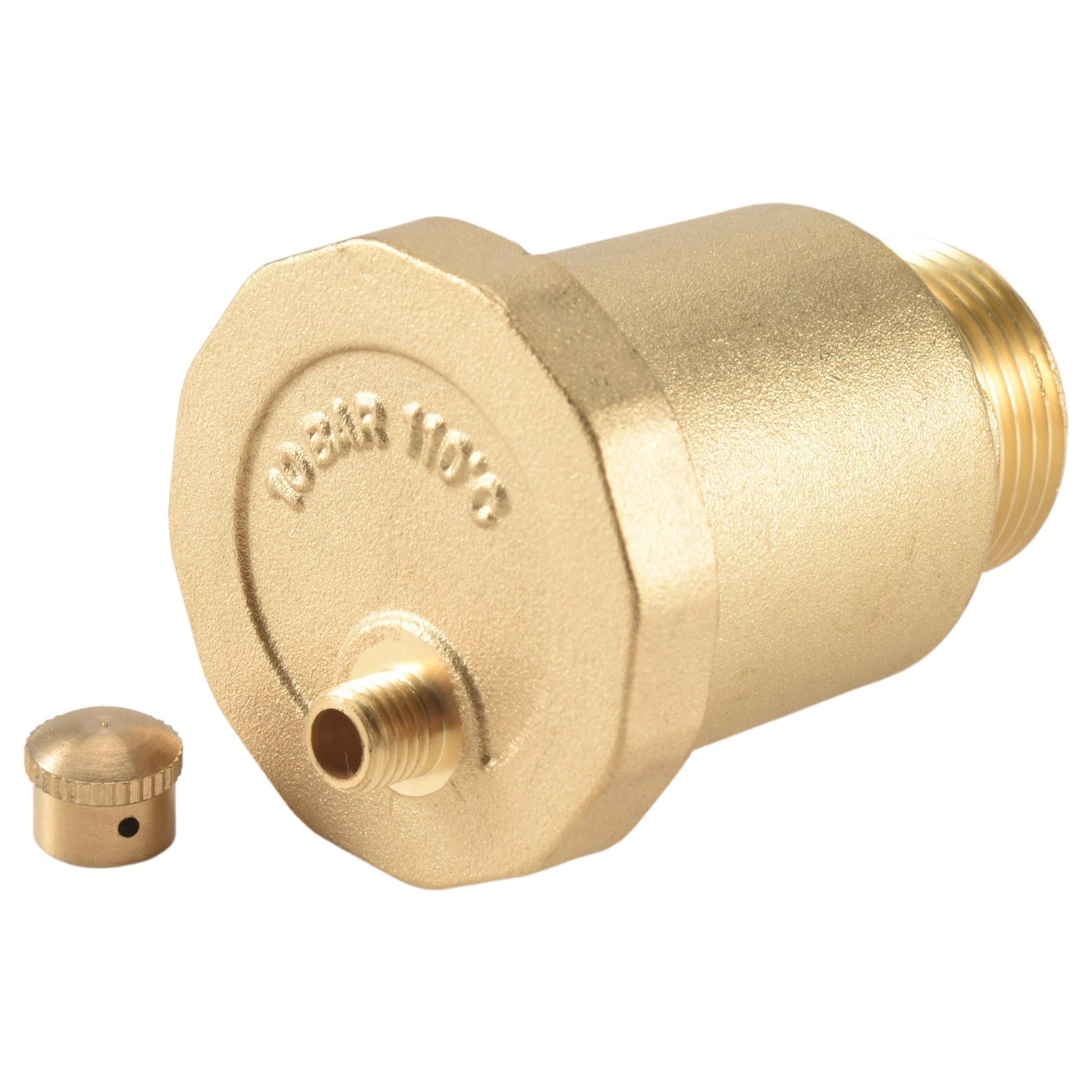Brass Automatic Air Vent Valve 3/4 inch Male Thread for Solar Water Heater Pressure Relief Valve Tools Air Vent Valve