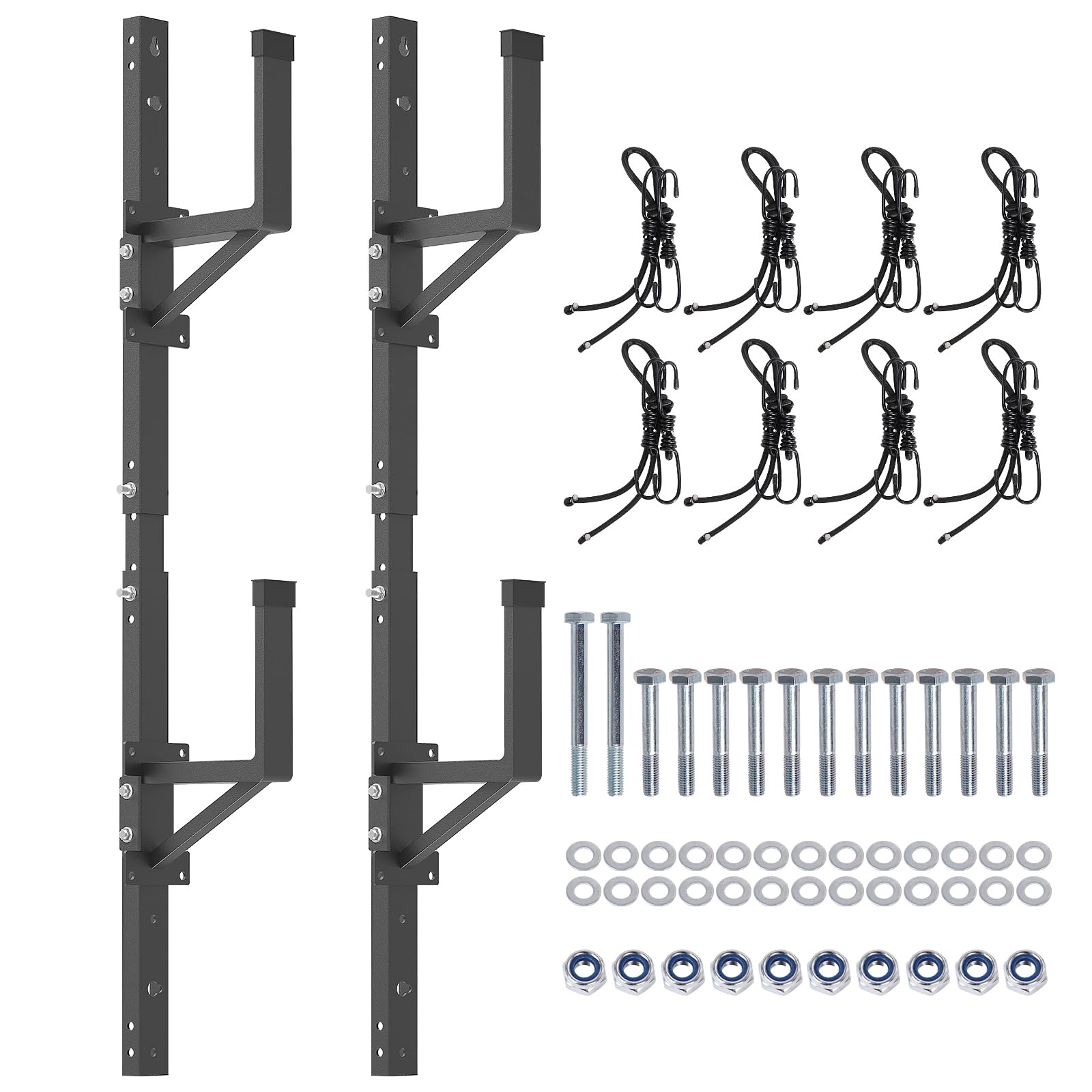 Buy YEOPGYEON Aluminum Side Trailer Ladder Rack Fit for Enclosed ...